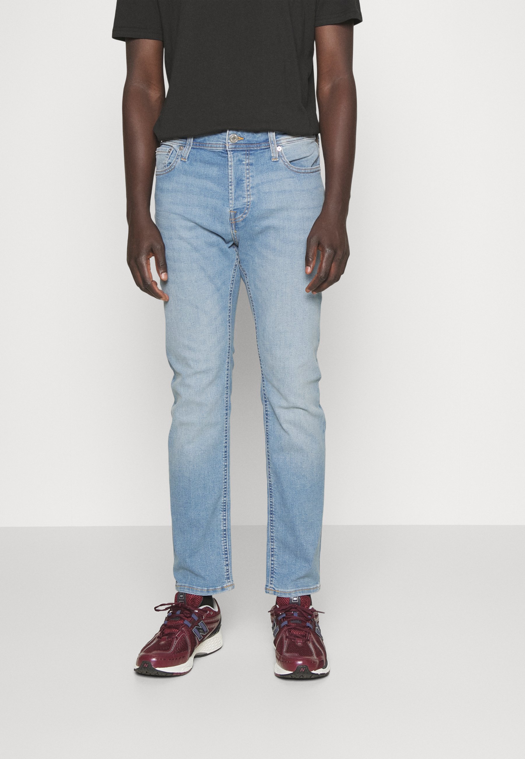 Jack & Jones JJIMIKE Tapered Fit Jeans Für Herren In Plus Size – Bequeme Passform, Used-Look