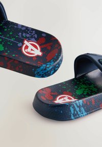 Next REGULAR FIT - MARVEL  - Ciabattine - navy