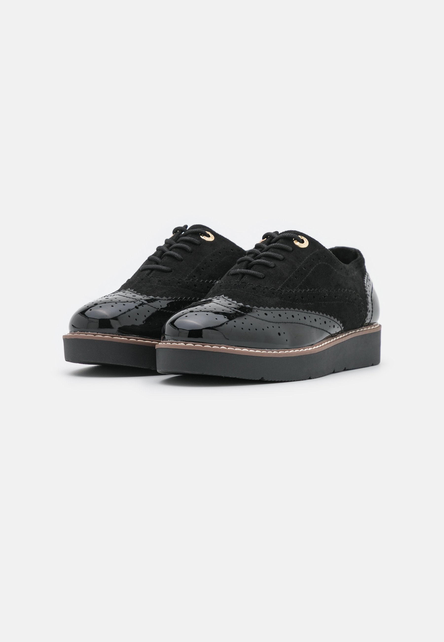 River Island Zapatos de vestir - black/crema - Zalando.es