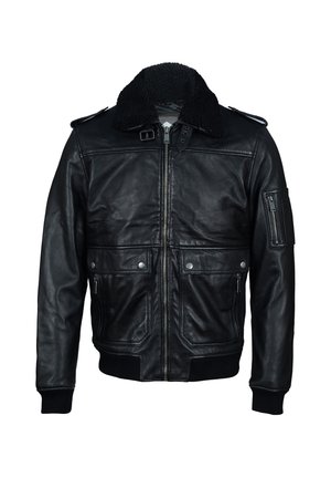Leren jas - dark chocolate