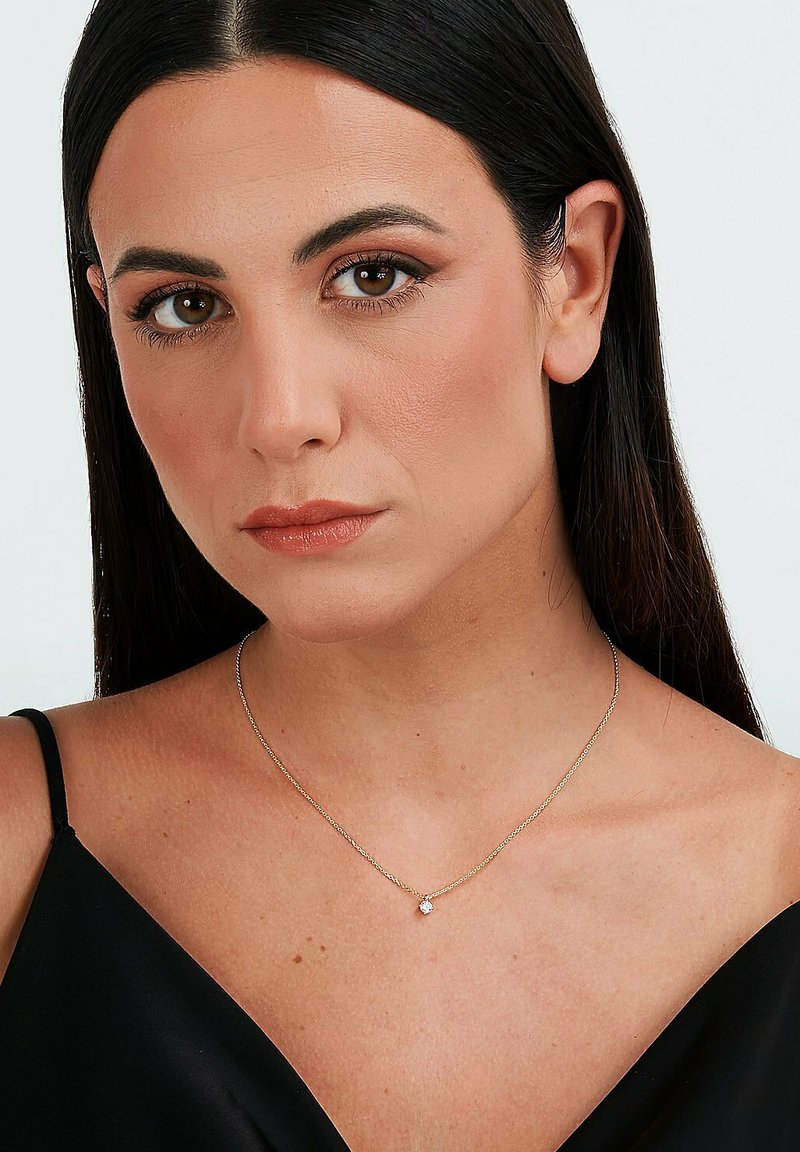 Live Diamond Ketting - geelgouden kleur