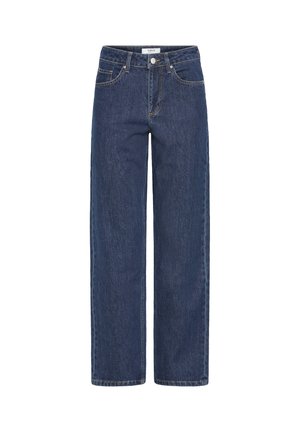 b.young, BYKAJANE STRAIGHT - Jeans Straight Leg - dark blue denim
