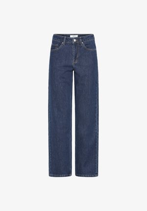 b.young, BYKAJANE STRAIGHT - Jeans Straight Leg - dark blue denim
