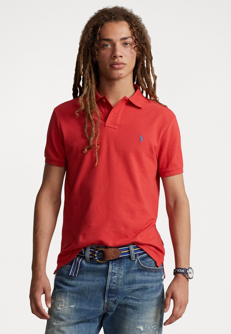 Polo Ralph Lauren - THE ICONIC MESH POLO SHIRT - Polo - post red, Ingrandire