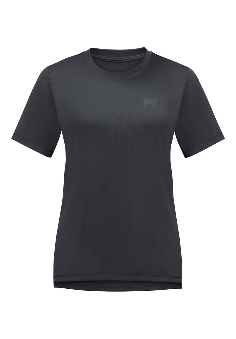 Jack Wolfskin T-shirt print antraciet