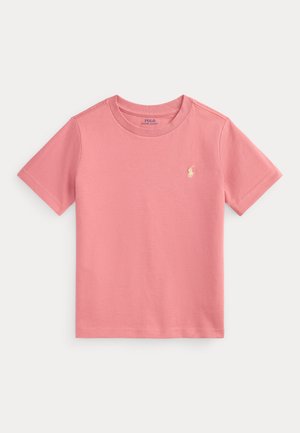 COTTON JERSEY CREWNECK TEE 2-6Y UNISEX - Základné tričko - desert rose