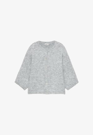 PULL&BEAR, SHORT SLEEVE - CARDIGAN - Gilet - light grey