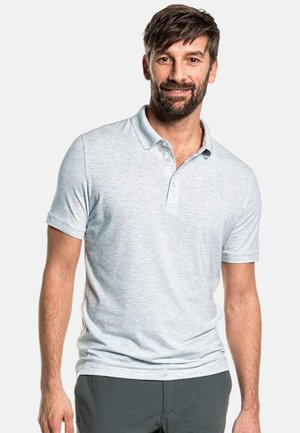 Schöffel, SCHÖFFEL POLOSHIRT BRISBANE - Poloshirt - white denim