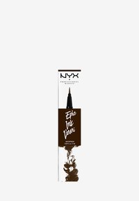 NYX Professional Makeup EPIC INK LINER - Eyeliner - 2 brown