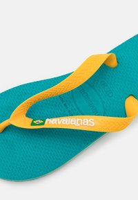Havaianas BRASIL LOGO UNISEX - T-sandali - vibe green