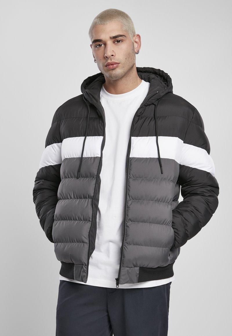 Urban Classics - Bubble  - Winterjacke - black/darkshadow, Vergrößern