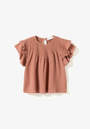 Noella, N-MAURA BLOUSE - Bluse - red clay