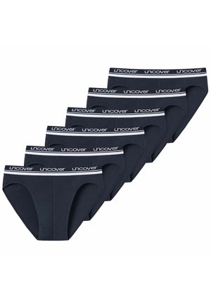 uncover by Schiesser 6ER PACK - Slip - navy