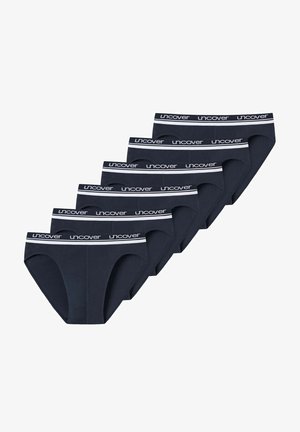 uncover by Schiesser 6ER PACK - Briefs - navy