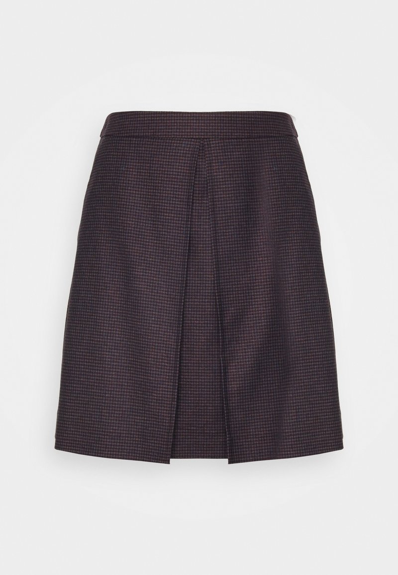 PS Paul Smith A-lijn rok donkerpaars