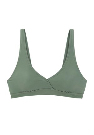 LASCANA TRIANGEL - Bikini pezzo sopra - oliv