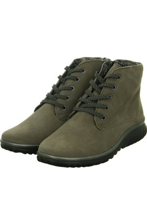 LENA - Lace-up ankle boots - khaki