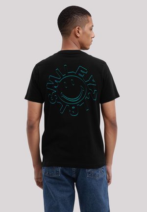 SMILEY FUTURE FORECAST - Print T-shirt - schwarz