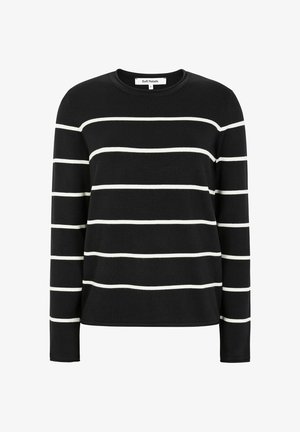 Soft Rebels MARLA ROLL EDGE STRIPE - Džemperis - black