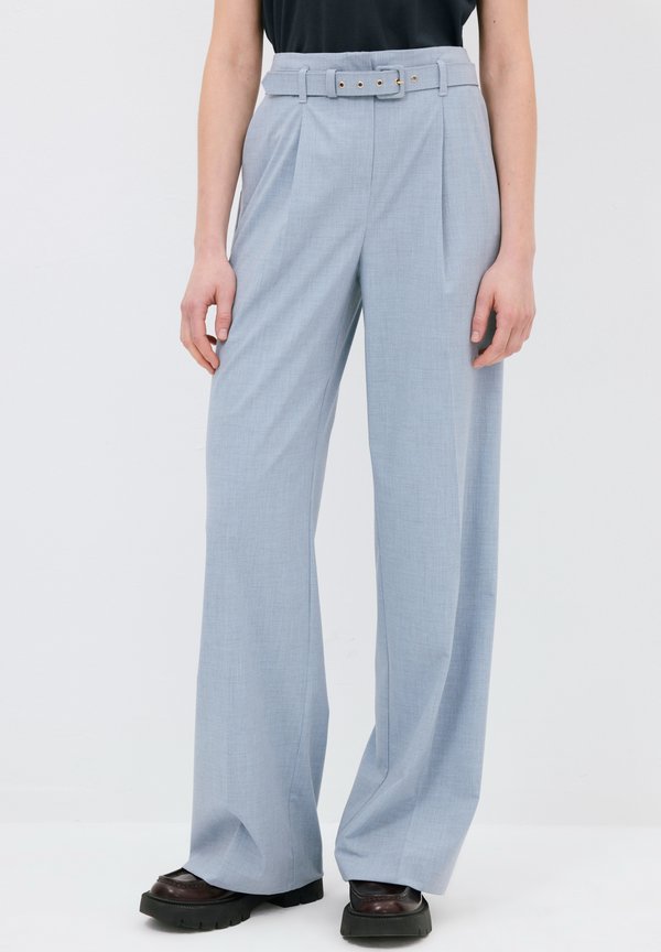 WIDE LEG WITH SIDE POCKETS - Stoffhose