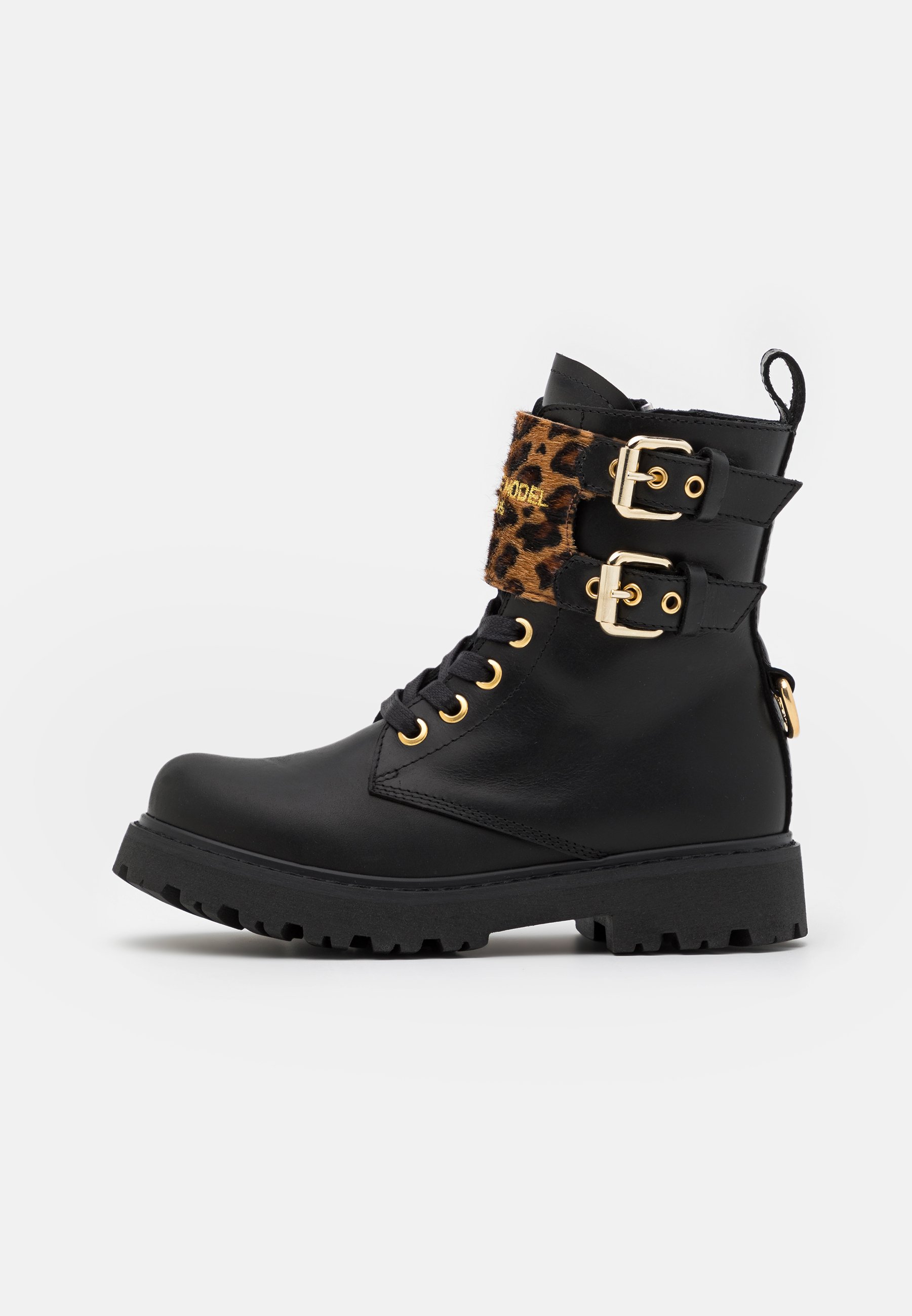 Philippe Model Stivaletti stringati - black/nero - Zalando.it