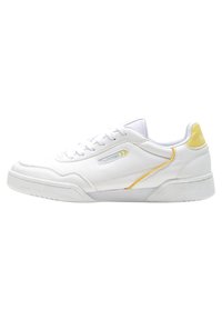 Não selecionado, white yellow