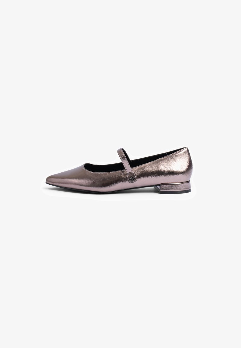 Bata BATA RED LABEL - Balerínky s remienkom okolo členku - grigio