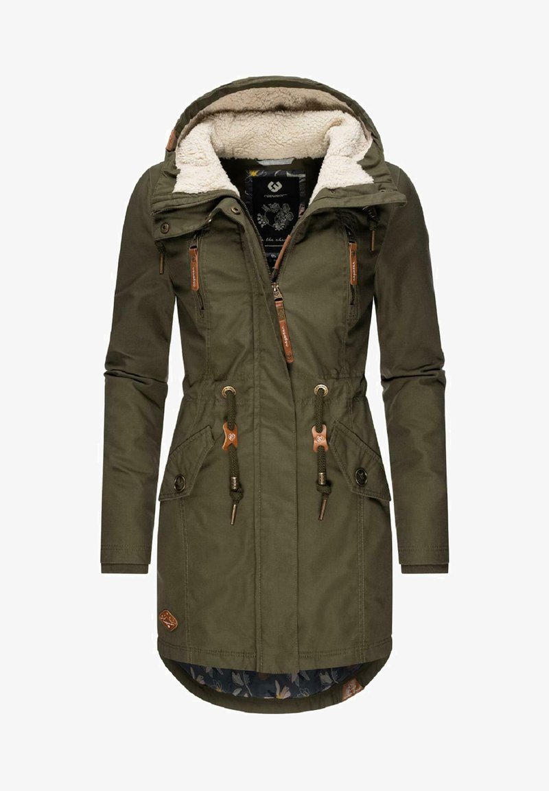 Ragwear ELSIE - Ziemas mētelis - olive