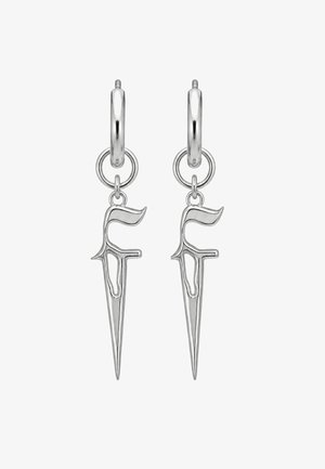 FAINZ, EMBLEM EARRING - Pendientes - steel