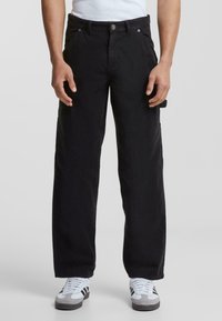 Urban Classics - DOUBLE  - Pantaloni - black Immagine in miniatura 1