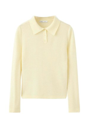 Mango, ADULT - Polo - yellow
