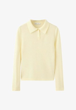 Mango, ADULT - Polo - yellow