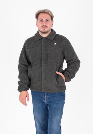Giacca in pile - grigio