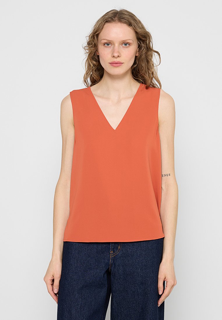 Calvin Klein Blouse oranje Calvin Klein Blouse oranje