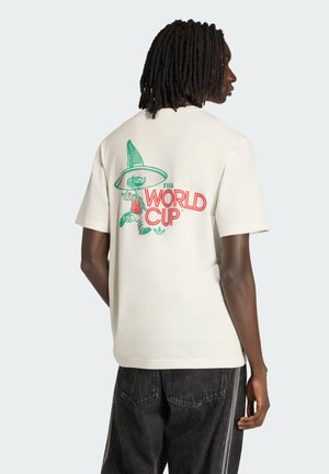 FIFA WORLD CUP MASCOT - Print T-shirt - cloud white