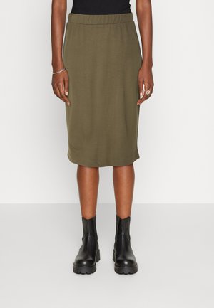 SLFSHELLY PENCIL SKIRT - Puzdrová sukňa - kalamata