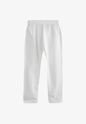 REGULAR FIT - Pantalones - white