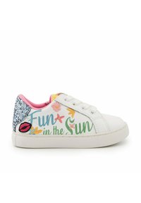 Bons Baisers Paris MINI SIMONE BARBIE FUN IN THE SUN. - Baskets basses - blanc