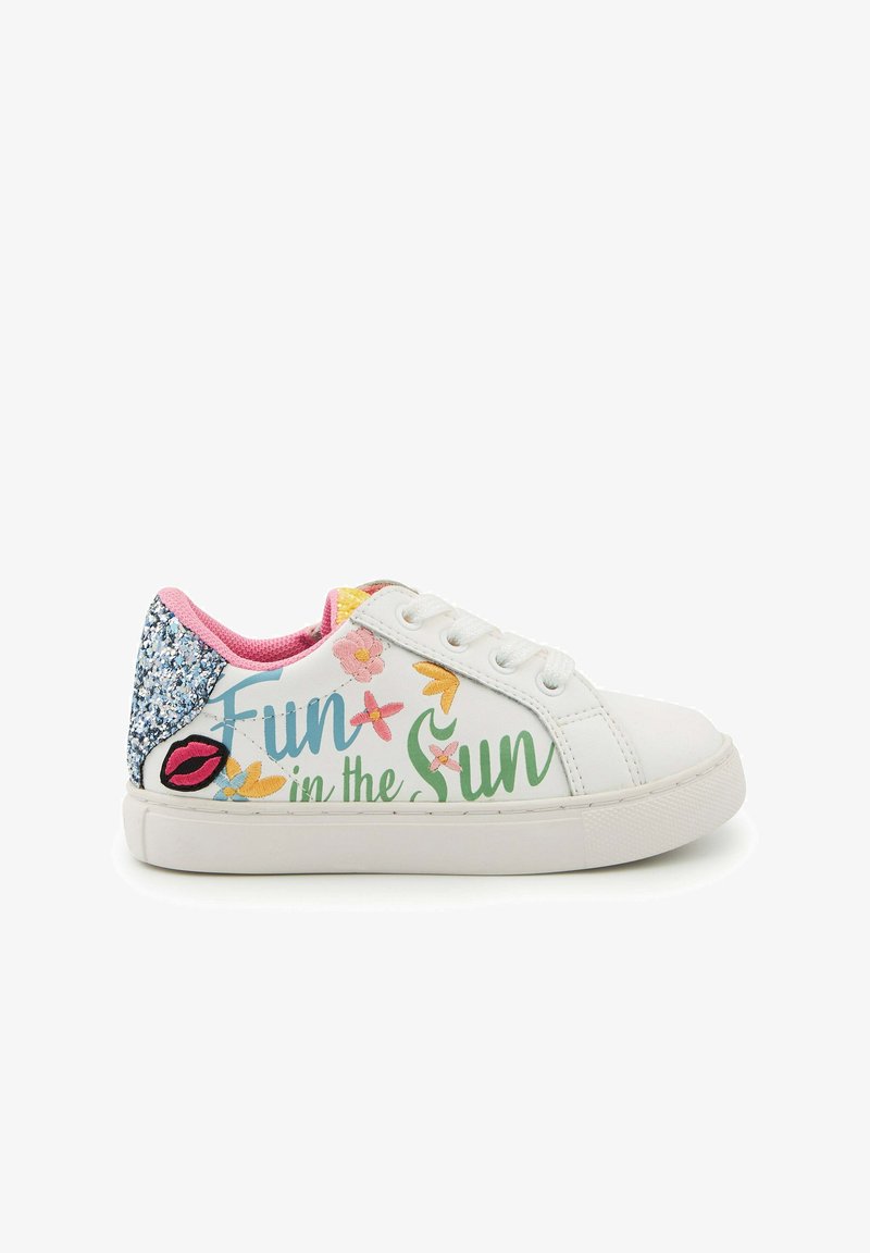 Bons Baisers Paris MINI SIMONE BARBIE FUN IN THE SUN. - Baskets basses - blanc