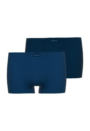 2ER PACK - Boxerbriefs - blau mittel uni
