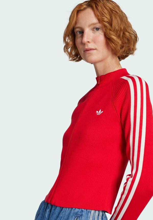STRIPES TRACK - Training jacket - better scarlet2