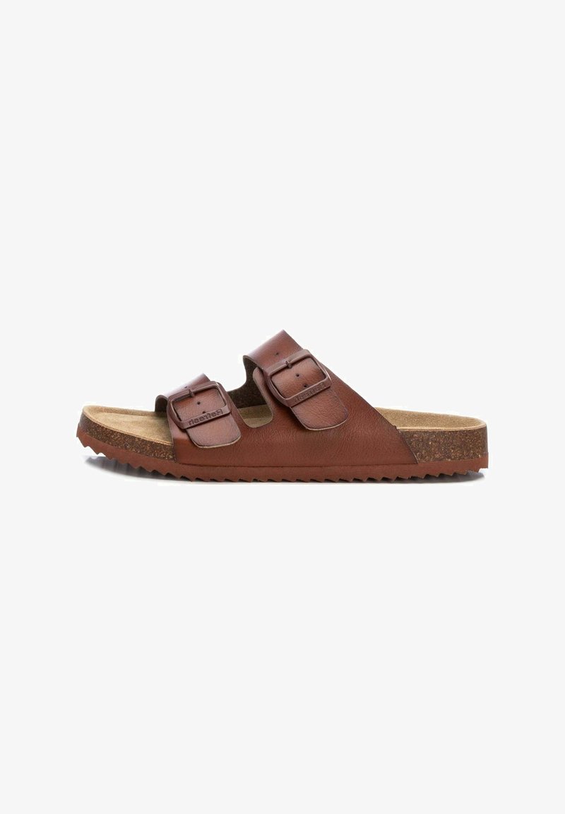Refresh Sandalias planas - brown