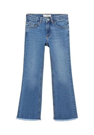 FRAYED - Kavbojke na trapez - medium blue