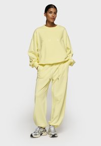 10DAYS LOGO - Felpa - pastel yellow