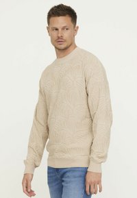 Lee Cooper CLAVIZ - Pullover - argile beige