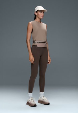 OYSHO, TECHNICAL SLEEVELESS T-SHIRT - Top - grey