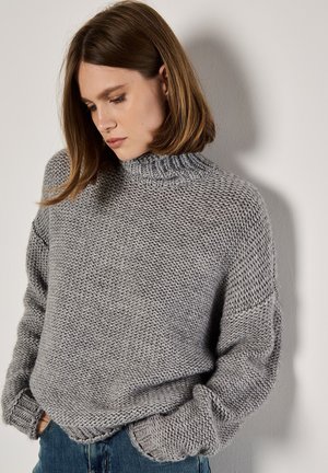 Striktrøje - grey