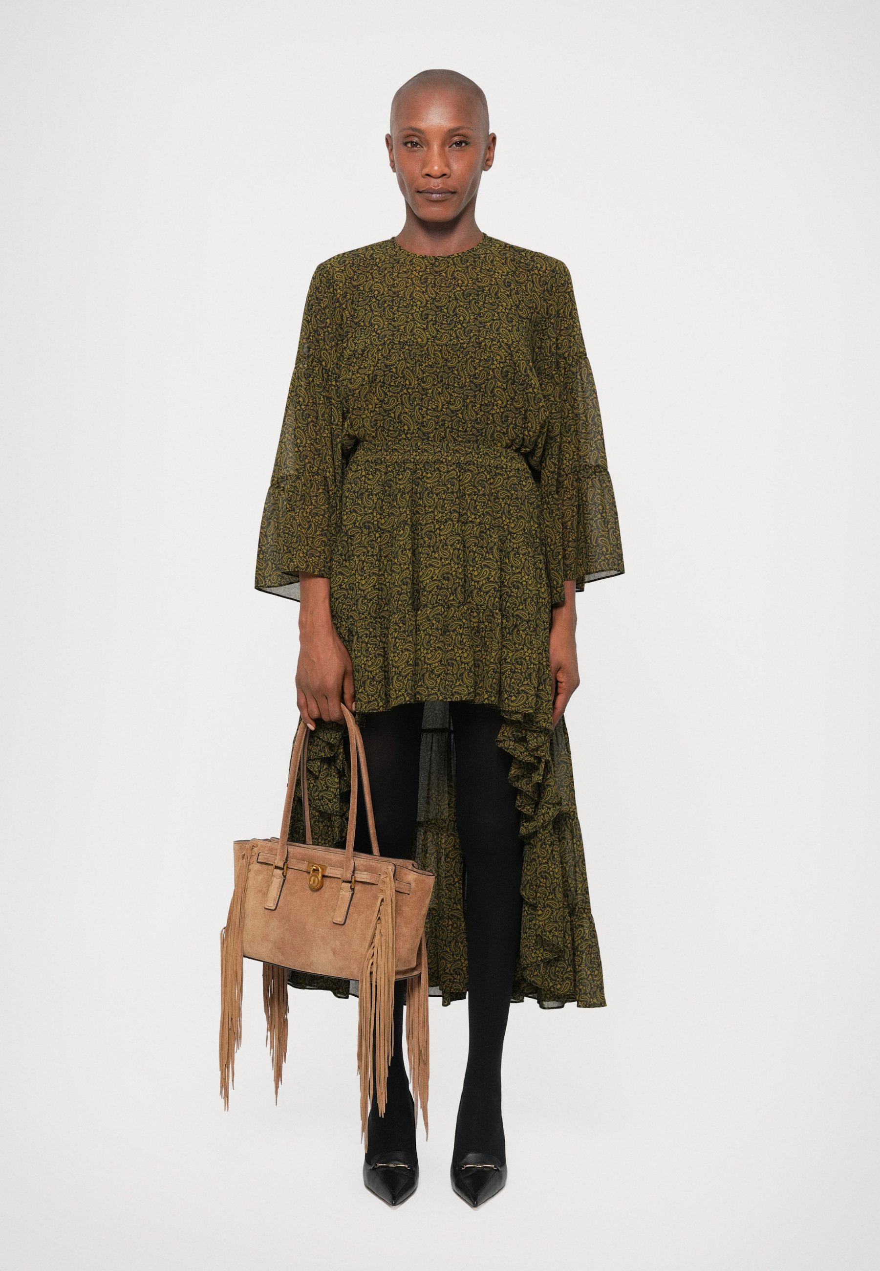 green emerald velvet dress Dress Helen Tartan  Marielle Stokkelaar