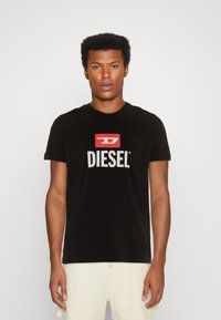 Diesel - T-DIEGOR-G15 - T-Shirt print - black Thumbnail-Bild 1