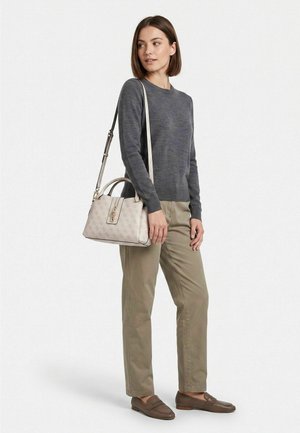 Guess, YVONNE SCHULTERTASCHE 31 CM - Borsa a mano - stone logo